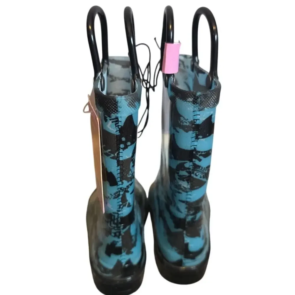 Members Mark Shark Light-Up Rain Boots, NWT, Size 7/8